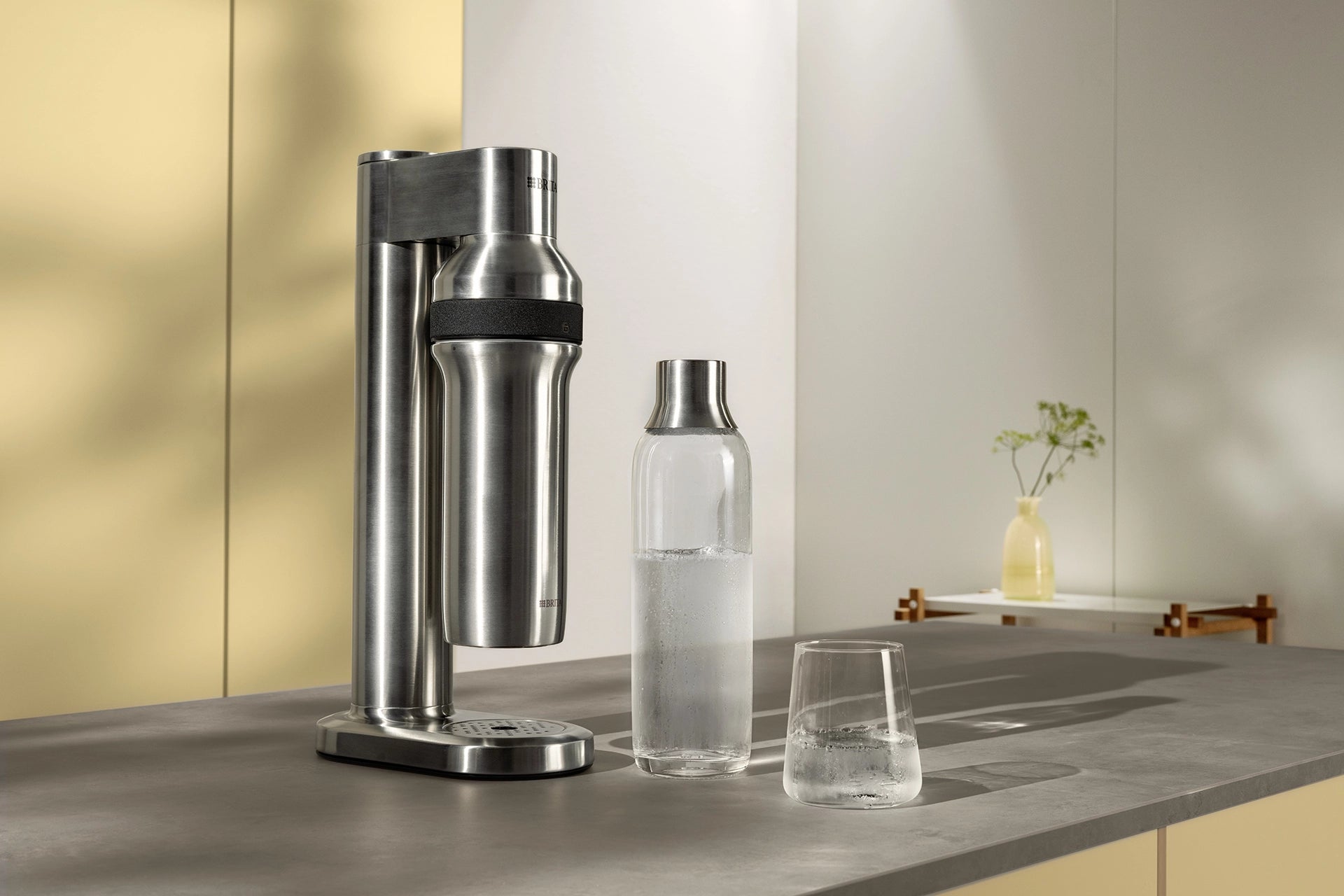 Load video: Sparkling water maker shown from multiple angles