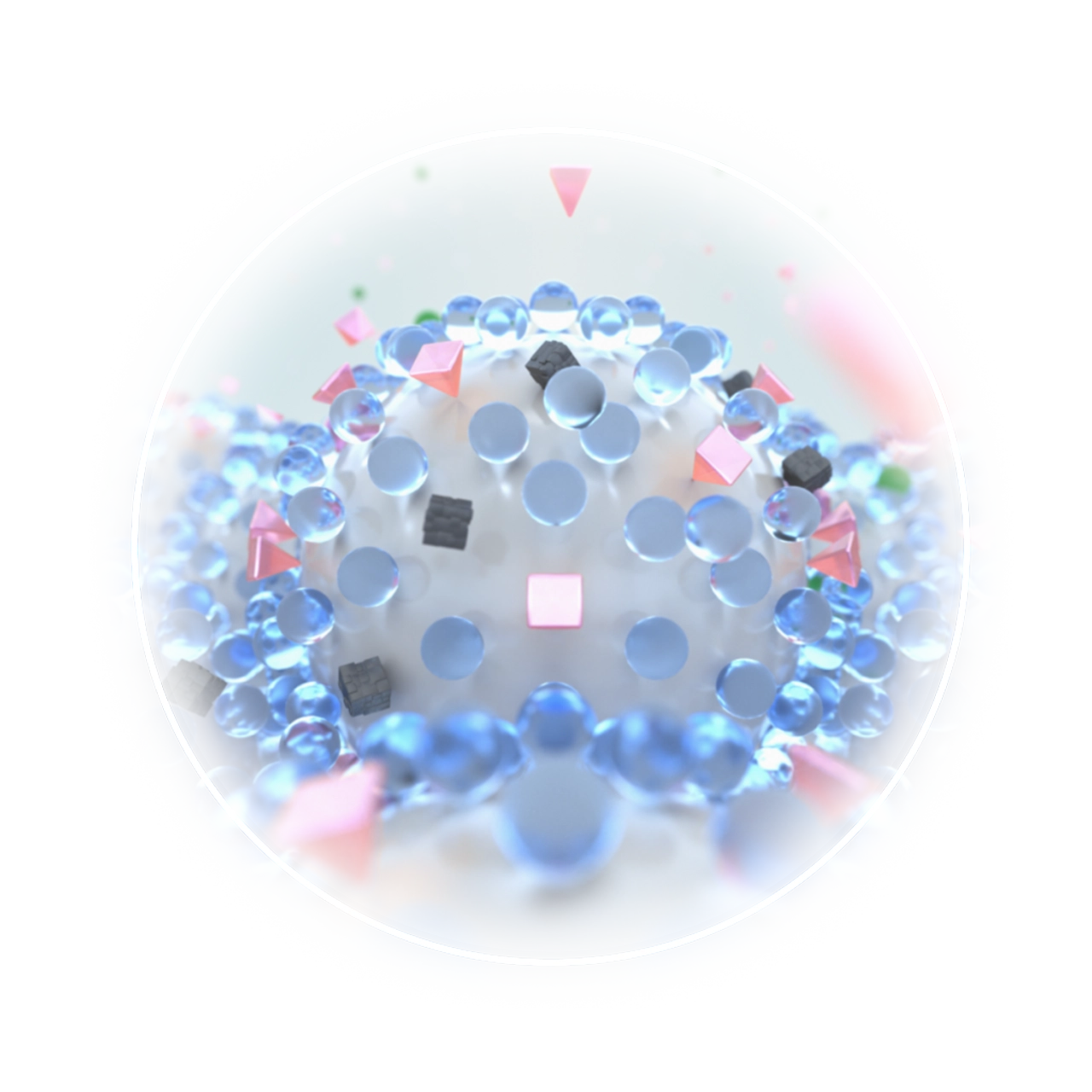 Illustration of BRITA P 3000 ion exchange filtration media