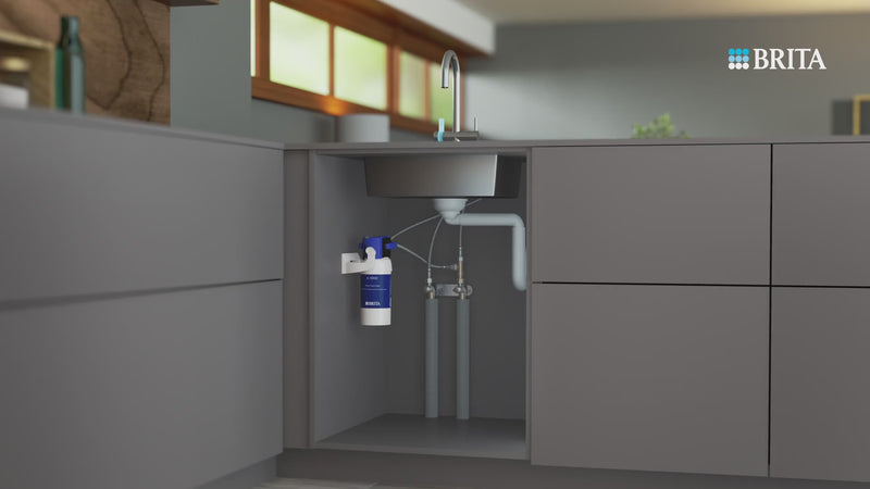 The BRITA A 1000 shown from multiple angles