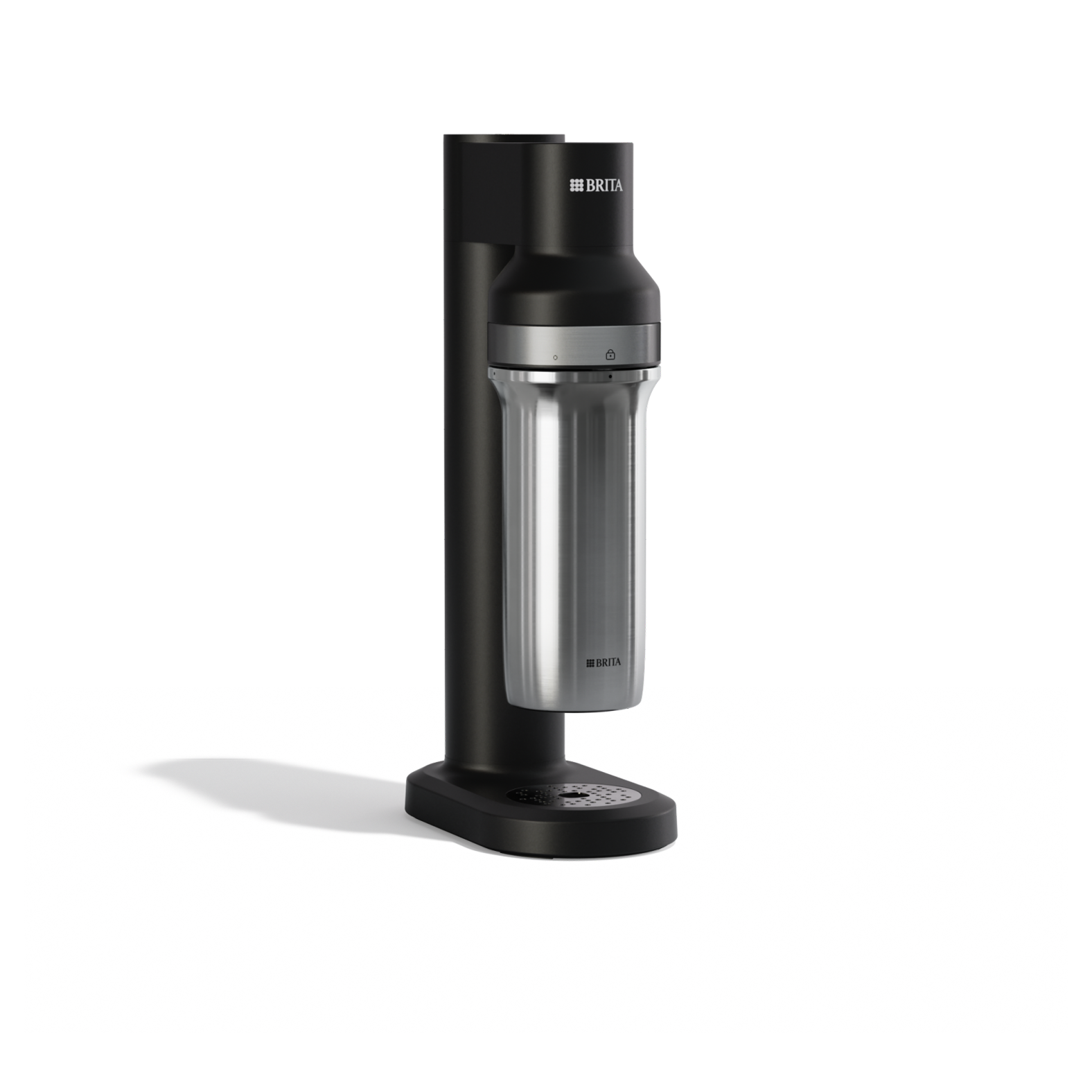 BRITA sodaTRIO Sparkling Water Maker in black