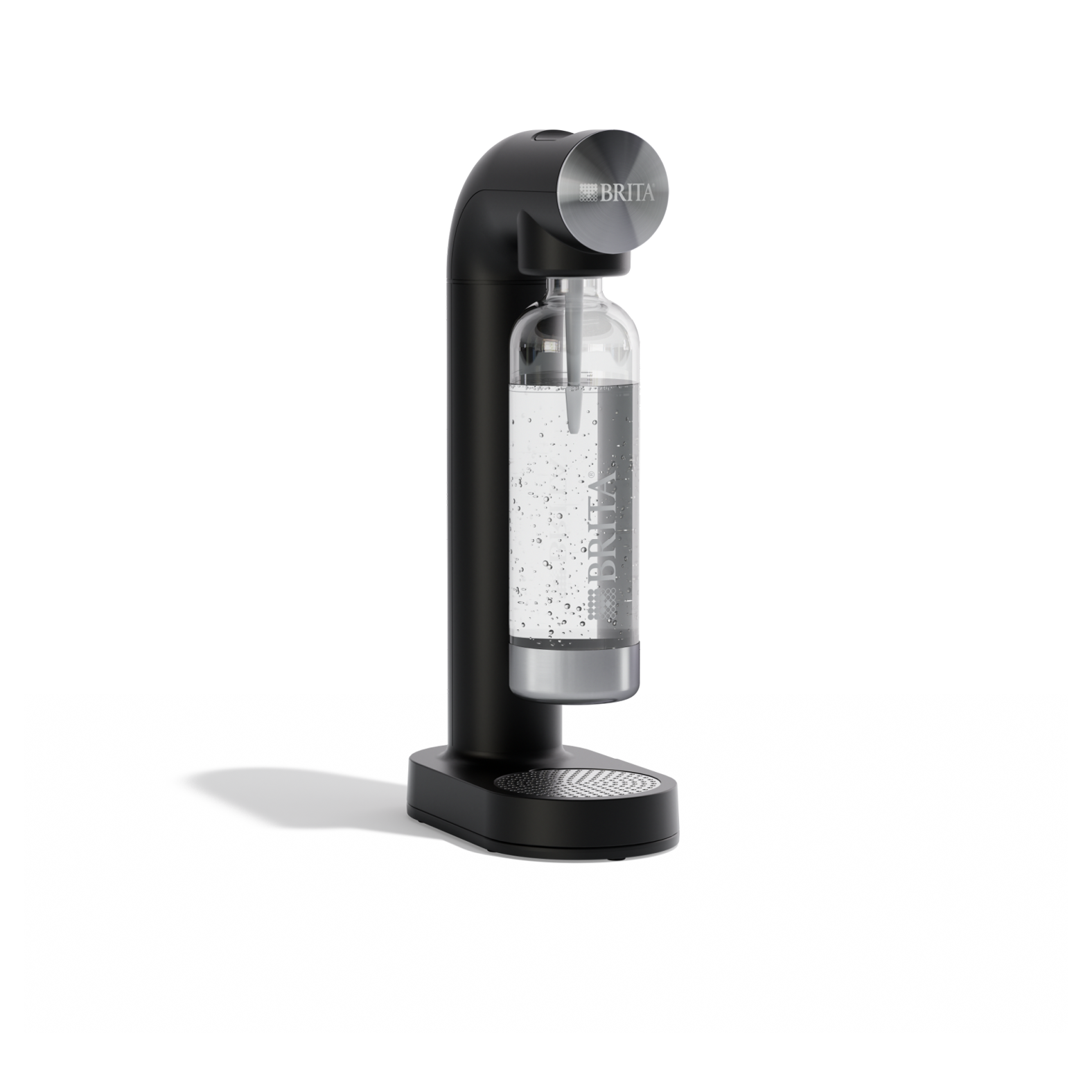 BRITA sodaONE Sparkling Water Maker in black